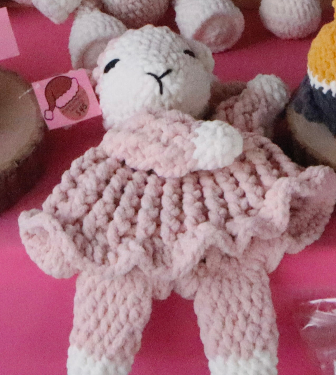 Lola the Crochet Lamb